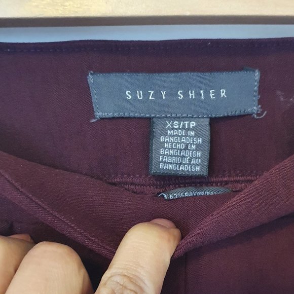 Suzy Shier - flare leg super stretch pant (size XS) - Picture 2 of 3